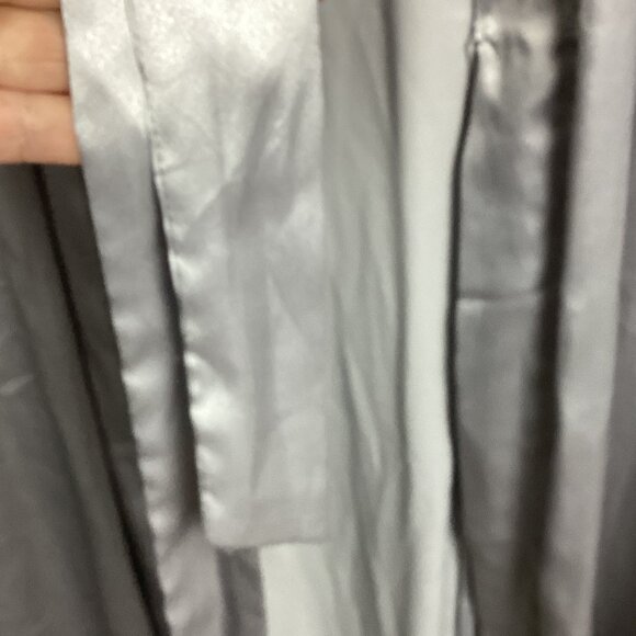 Victoria's Secret Short Robe Silver Gray M/L - Picture 6 of 9